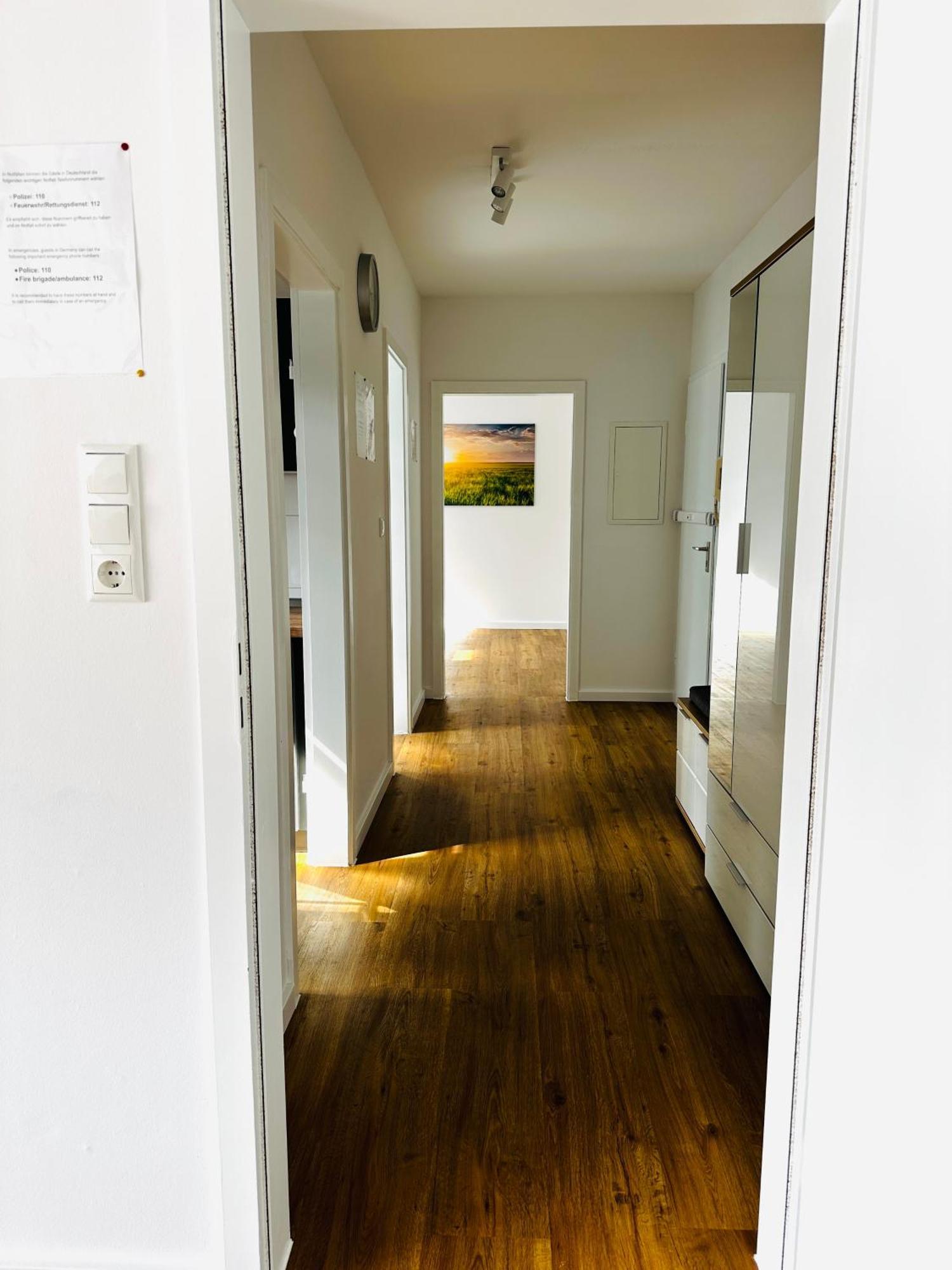 Etagen-Wohnung Nahe Flughafen Hamburg Norderstedt Luaran gambar