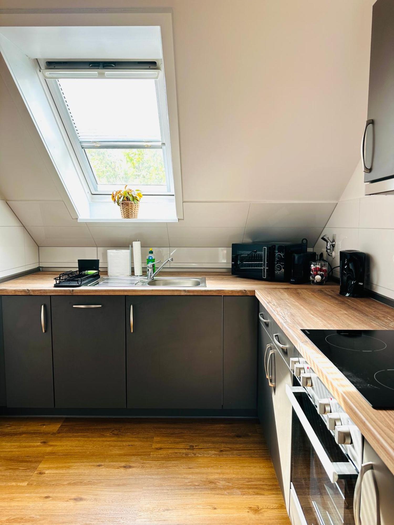 Etagen-Wohnung Nahe Flughafen Hamburg Norderstedt Luaran gambar